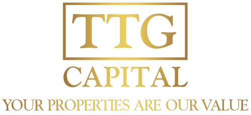 TTG Capital logo golden